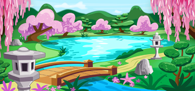 illustration of Background art for video game app