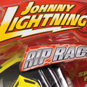 illustration of “Johnny Lightning” brand identity and package design system redesign for RC2 Brands, Inc.