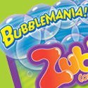 illustration of “BubbleMania” brand identity and package design system for Spin Master Toys.