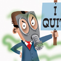 illustration of I Quit