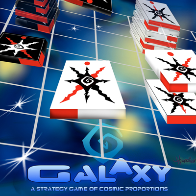 illustration of Galaxy board game
Illustration and game board design. Galaxy game by Greg Miller pitched to Hasbro