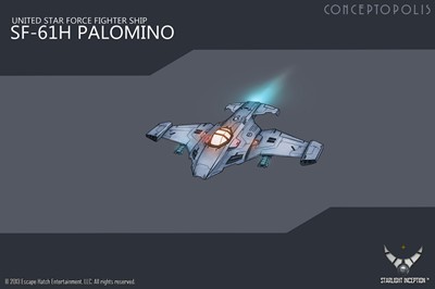 illustration of SF 61H Palomino MK3 concept art