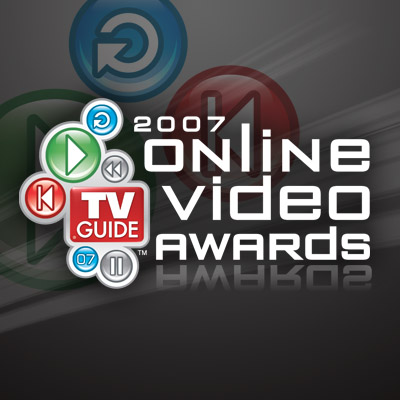 illustration of TV Guide - 2007 Online Video Awards Identity
