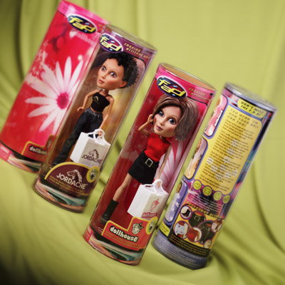 illustration of Sababa Toys - Fad Doll Packaging
