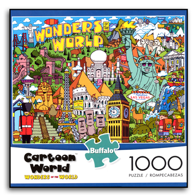 illustration of 1000 Piece Puzzle for All Ages