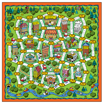 illustration of Board Game