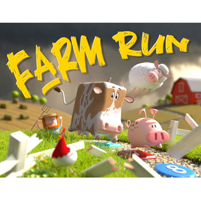 illustration of Farm Run game box