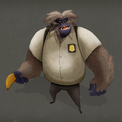 illustration of Baboon Cop - Character Design
Tinman Creative Studios
http://www.tinman.tv