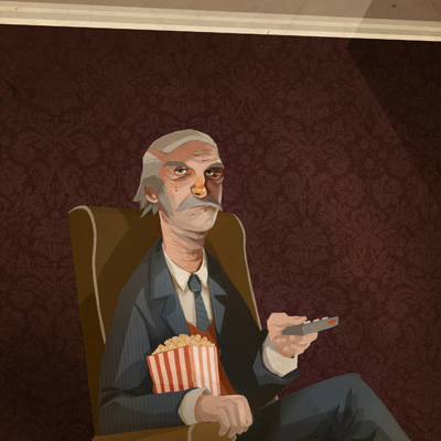 illustration of Editorial Illustration from The Dignified Devil website: http://www.thedignifieddevil.com/