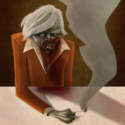 illustration of Tinman Creative's interpretation of the Zombie Culture