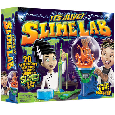 illustration of Photoshop Illustration for It's Alive! Slime Lab