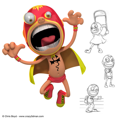 illustration of Self Promotional - Character Design