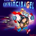 illustration of Invincibagel 
Illustration, character designs, background art and assets for mobile game app