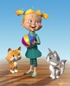 illustration of CGI, Illustration, Advertising, Character Development, Point of Sale, Animals, Cartoon, Boys, Girls, School Age