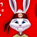illustration of Celebrating Schwan's Chinese new year, these characters were created for Chef Jet Products in th eyear of the Rabbit and Schwan's new online game.