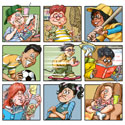 illustration of Illustration, Character Development, Early Childhood, School Age, Tweens