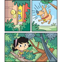 illustration of 2D, Illustration, Character Development, Animals, Comics, Humorous, Early Childhood, School Age, Tweens