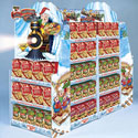 illustration of Keebler Holiday point of purchase display illustrations.