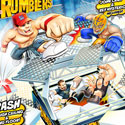 illustration of WWE Rumblers illustrations