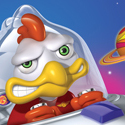 illustration of Illustration for Cosmic Chicken game box